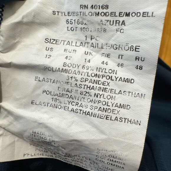 Miraclesuit Azura One-Piece Women's Size 12 One Piece Swimsuit Bathing Suit - Picture 11 of 13